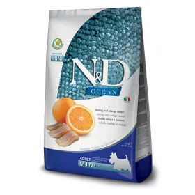   N&D Ocean Dog Herring Adult Mini 800g - kutya száraztáp hering, narancs
