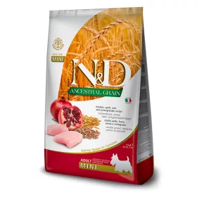  N&D Ancestral Grain Dog Chicken Adult Mini 800g - kutya száraztáp csirke, tönköly, zab, gránátalma