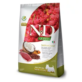   N&D Quinoa Skin & Coat Dog Duck Adult Mini 800g - kutya száraztáp kacsa, quinoa, kókusz, kurkuma