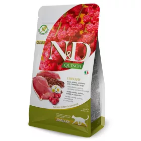   N&D Quinoa Urinary Cat Adult Duck 1,5kg - macska száraztáp kacsa, quinoa, áfonya