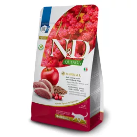   N&D Quinoa Hairball Cat Adult Duck 1,5g - macska száraztáp kacsa, quinoa, alma