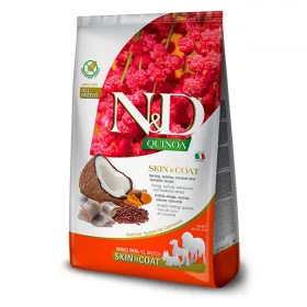   N&D Quinoa Skin & Coat Dog Herring Adult 2,5kg - kutya száraztáp hering, quinoa, kókusz, kurkuma