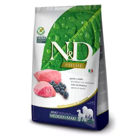   N&D Prime Dog Lamb Adult Medium/Maxi 2,5kg - kutya száraztáp bárány, áfonya