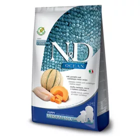   N&D Ocean Dog Cod Puppy Medium/Maxi 2,5kg - kölyök kutya száraztáp tőkehal, sütőtök, sárgadinnye