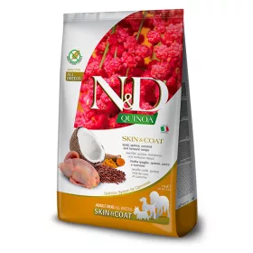   N&D Quinoa Skin & Coat Dog Quail Adult 7kg - kutya száraztáp fürj, quinoa, kókusz, kurkuma