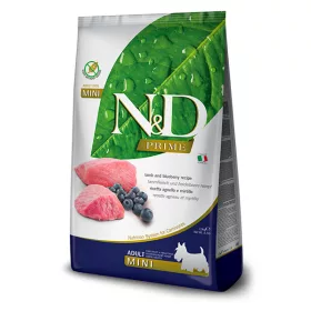  N&D Prime Dog Lamb Adult Mini 7kg - kutya száraztáp bárány, áfonya