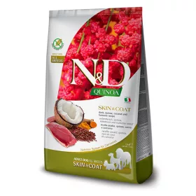   N&D Quinoa Skin & Coat Dog Duck Adult 7kg - kutya száraztáp kacsa, quinoa, kókusz, kurkuma