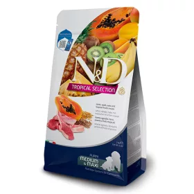   N&D Tropical Selection Dog Lamb Puppy Medium/Maxi 10kg - kölyök kutya száraztáp bárány, tönkölybúza, zab, trópusi gyümölcsök