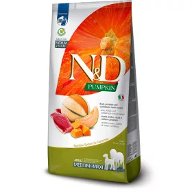   N&D Pumpkin Dog Duck Adult Medium/Maxi 12kg - kutya száraztáp kacsa, sárgadinnye, sütőtök