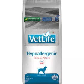 Vet Life Hypoallergenic Dog Pork & Potato 12kg