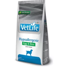 Vet Life Hypoallergenic Egg & Rice Dog 2kg