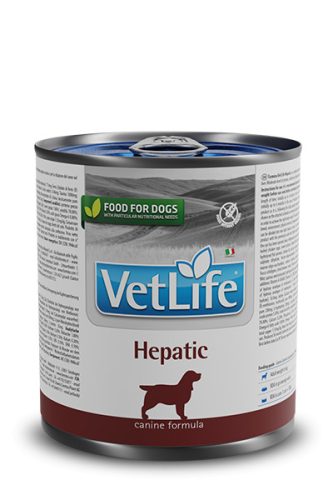 Vet Life Hepatic dog konzerv 300g - kutya konzerv