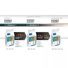   Virbac Kidney & Joint 3 Advanced Cat 400g - vesekímélő és ízületeket támogató macskatáp