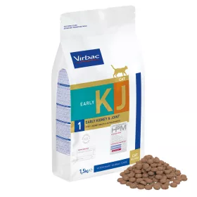   Virbac Kidney & Joint 1 Early Cat 1,5kg - vesekímélő és ízületeket támogató macskatáp